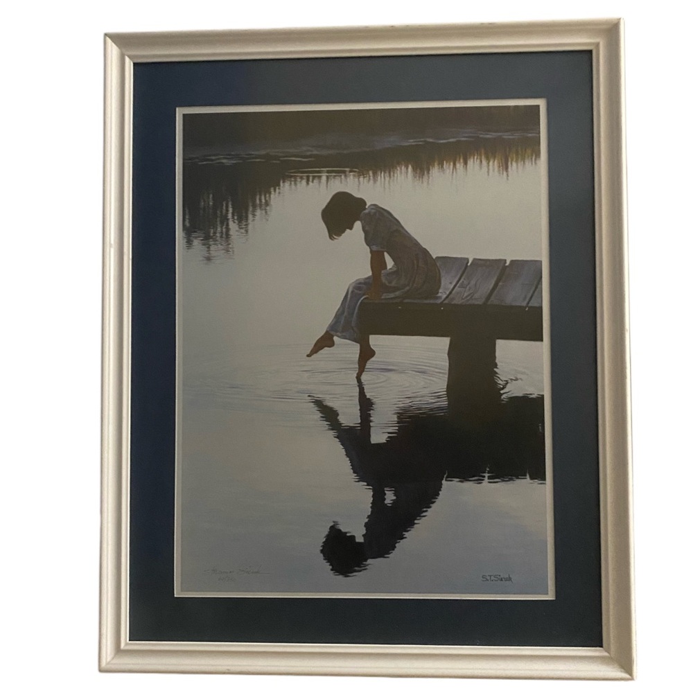 S Thomas Sierak Hand Signed & Numbered 60/850 Limited Edition Titled Silhouettes